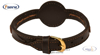 دستبند چرمی طرح تولد مهر پارینه مدل BR65-7