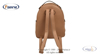 کیف دوشی چرم مصنوعی زنانه مدل pv38