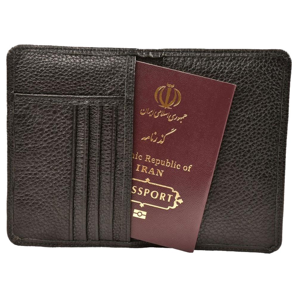 کیف پاسپورت و مدارک چرم